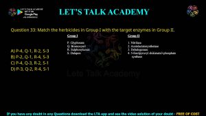 GATE Biotechnology 2013 Previous Year Papers with Solutions