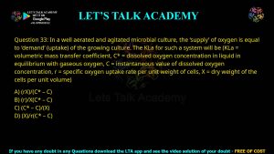 GATE Biotechnology 2011 Previous Year Papers with Solutions