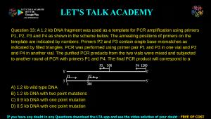 GATE Life Science 2015 Previous Year Papers with Solutions