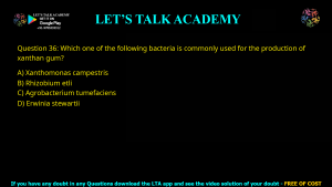 GATE Biotechnology 2017 Previous Year Papers with Solutions