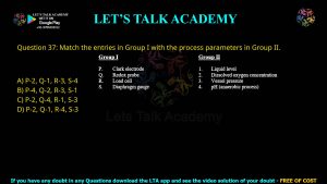 GATE Biotechnology 2012 Previous Year Papers with Solutions