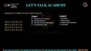 GATE Biotechnology 2010 Previous Year Papers with Solutions