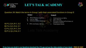 GATE Biotechnology 2011 Previous Year Papers with Solutions