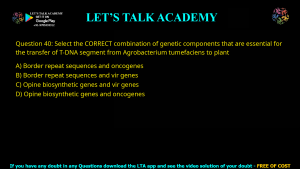 GATE Biotechnology 2016 Previous Year Papers with Solutions