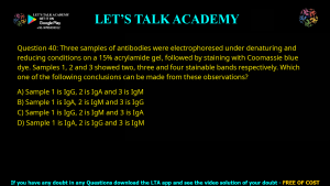 GATE Life Science 2011 Previous Year Papers with Solutions