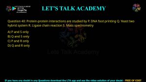 GATE Biotechnology 2011 Previous Year Papers with Solutions