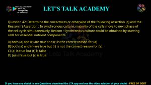 GATE Biotechnology 2011 Previous Year Papers with Solutions