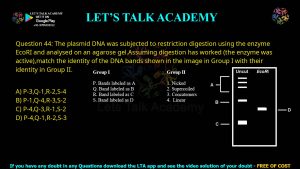 GATE Biotechnology 2014 Previous Year Papers with Solutions