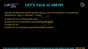 GATE Biotechnology 2011 Previous Year Papers with Solutions
