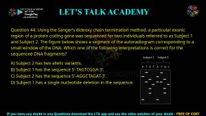 GATE Life Science 2014 Previous Year Papers with Solutions