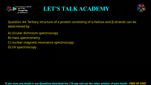GATE Biotechnology 2021 Previous Year Papers with Solutions