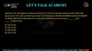 GATE Biotechnology 2014 Previous Year Papers with Solutions