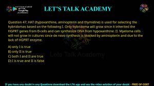 GATE Biotechnology 2011 Previous Year Papers with Solutions