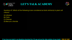 GATE Biotechnology 2024 Previous Year Papers with Solutions