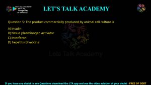 GATE Biotechnology 2011 Previous Year Papers with Solutions