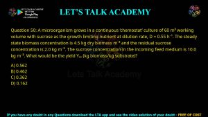 GATE Biotechnology 2011 Previous Year Papers with Solutions