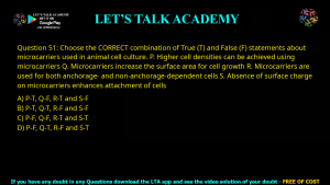 GATE Biotechnology 2016 Previous Year Papers with Solutions