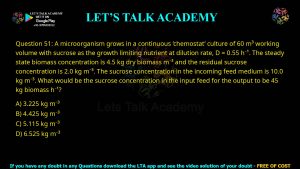 GATE Biotechnology 2011 Previous Year Papers with Solutions