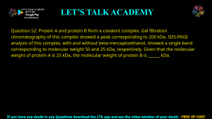 GATE Biotechnology 2020 Previous Year Papers with Solutions