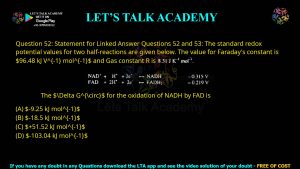 GATE Biotechnology 2010 Previous Year Papers with Solutions