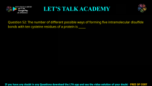 GATE Biotechnology 2023 Previous Year Papers with Solutions