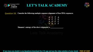 GATE Biotechnology 2015 Previous Year Papers with Solutions