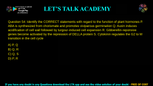 GATE Life Science 2015 Previous Year Papers with Solutions