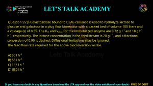 GATE Biotechnology 2012 Previous Year Papers with Solutions