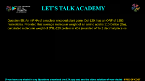 GATE Life Science 2020 Previous Year Papers with Solutions