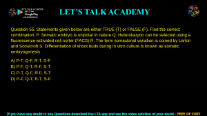 GATE Life Science 2015 Previous Year Papers with Solutions