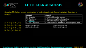 GATE Life Science 2019 Previous Year Papers with Solutions