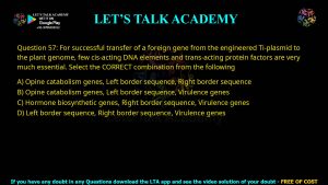 GATE Life Science 2013 Previous Year Papers with Solutions