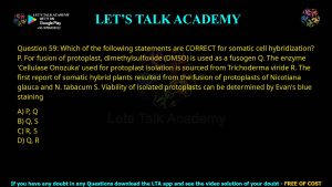 GATE Life Science 2012 Previous Year Papers with Solutions