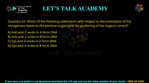 GATE Biotechnology 2014 Previous Year Papers with Solutions