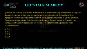 GATE Life Science 2012 Previous Year Papers with Solutions