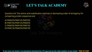 GATE Biotechnology 2014 Previous Year Papers with Solutions