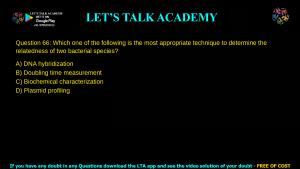GATE Life Science 2016 Previous Year Papers with Solutions