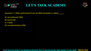 GATE Biotechnology 2020 Previous Year Papers with Solutions
