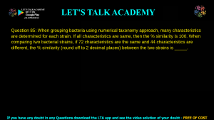 GATE Life Science 2019 Previous Year Papers with Solutions