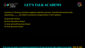 GATE Biotechnology 2020 Previous Year Papers with Solutions