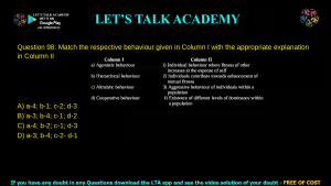 GATE Life Science 2019 Previous Year Papers with Solutions