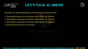 CUET PG Biochemistry 2023 Previous Year Question Shift-3(1) Papers PDF with Solutions