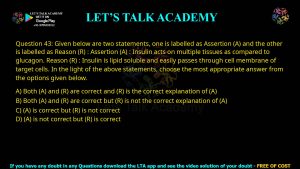 CUET PG Biochemistry 2023 Previous Year Question Shift-3(2) Papers PDF with Solutions