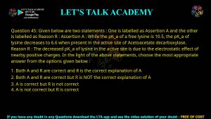 CUET PG Biochemistry 2023 Previous Year Question Shift-3(1) Papers PDF with Solutions