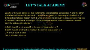CUET PG Botany 2022 Previous Year Question Papers PDF with Solutions