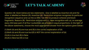 CUET PG Life Science 2023 Previous Year Question Papers Shift-3 PDF with Solutions