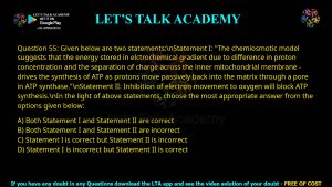 CUET PG Biochemistry 2023 Previous Year Question Shift-1 Papers PDF with Solutions