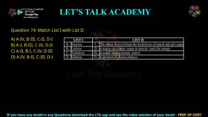 CUET PG Biochemistry 2023 Previous Year Question Shift-1 Papers PDF with Solutions