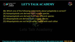 IIT JAM Biotechnology Previous Year Question paper Topic Animal biology