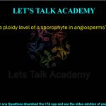 17. What is the ploidy level of a sporophyte in angiosperms?     (A) n  (B) 2n  (C) 3n  (D) 4n